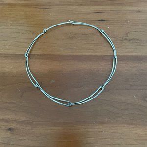 Ed Levin Open Link Sterling Silver Necklace